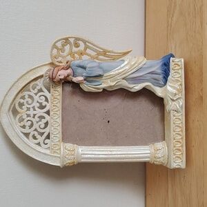Beautiful Ornate Glitter Angel 😇 Picture Frame